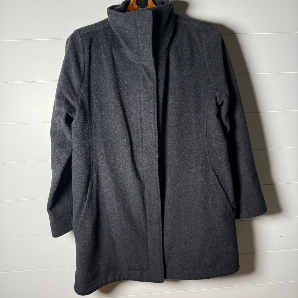 Pendleton Wool Dark Gray Coat Crest Campbell Casc… - image 5